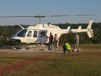 Vic Falls - Helikopterflug über die Victoria Fälle