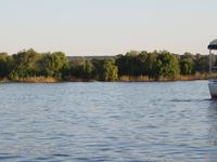 Vic Falls - Bootsfahrt auf dem Sambesi  -