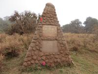 Denkmal für die Grzimeks am Ngorogoro Krater