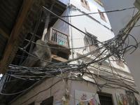 ein absolutes Kabelchaos, Stone Town, Sansibar