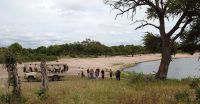 149 Unser Picknickplatz am Horseshoe Waterhole