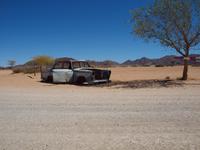 auf dem Weg nach Swakopmund - Solitaire