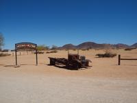 auf dem Weg nach Swakopmund - Solitaire