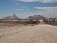 auf dem Weg nach Omaruru - Spitzkoppe