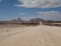 auf dem Weg nach Omaruru - Spitzkoppe
