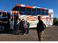 Namibia, Info jeden Morgen