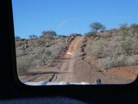 Namibia, Namseb Lodge, Zufahrt