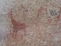 Namibia, Aj-Aiba Lodge, Felszeichnungen
