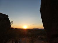 Namibia, Aj-Aiba Lodge, Sundowner