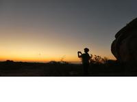 Namibia, Aj-Aiba Lodge, Sundowner