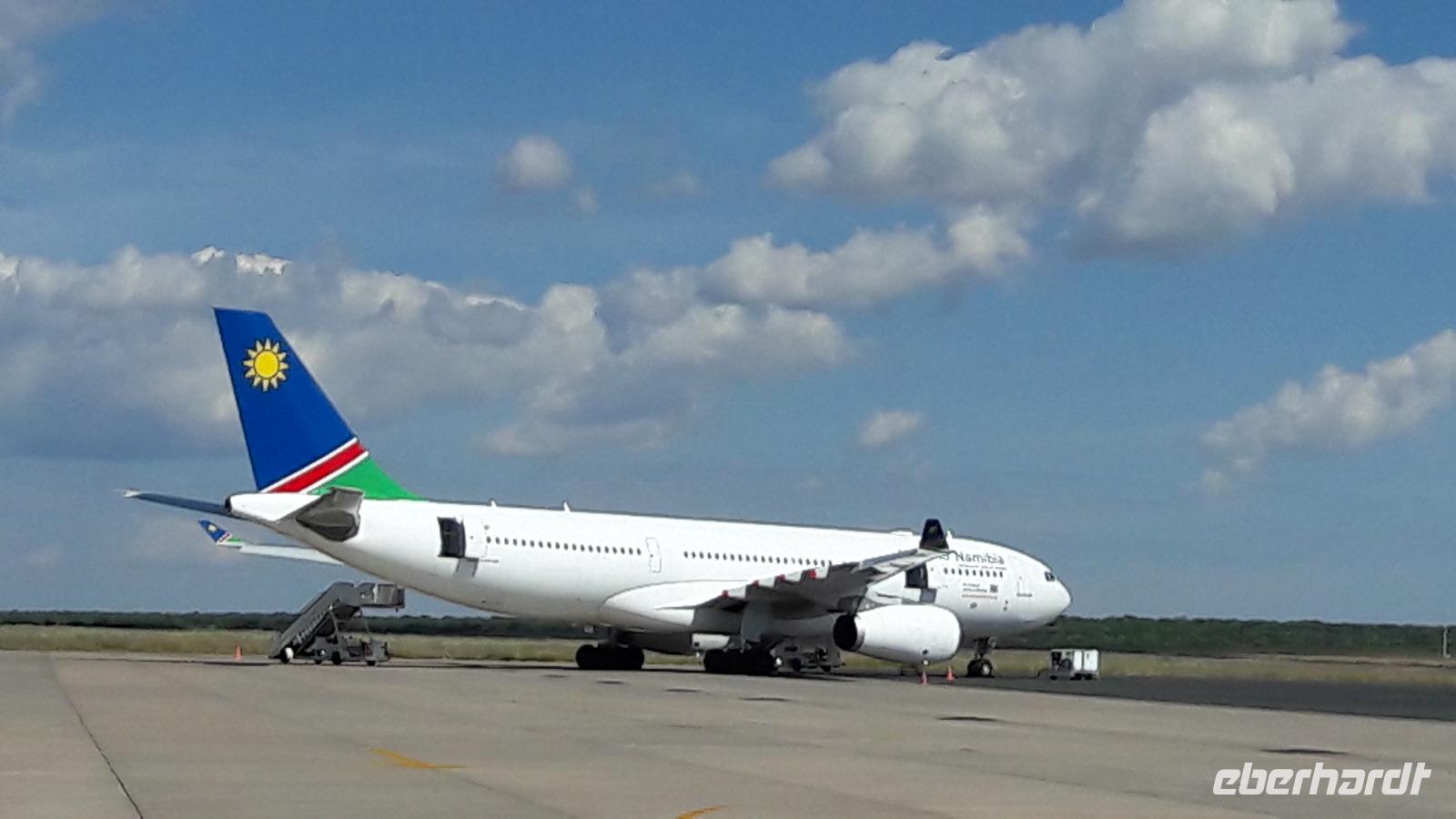 Ankunft Namibia