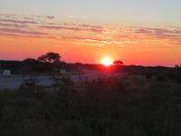 Etosha Sonnenaufgang
