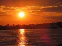 Sambesi Sonnenuntergang