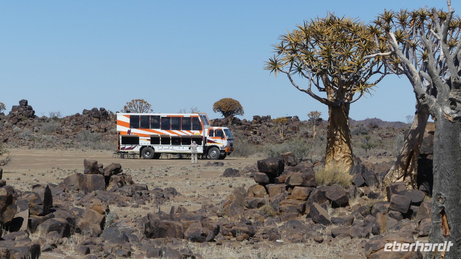 auf der Farm Spitzkoppe 