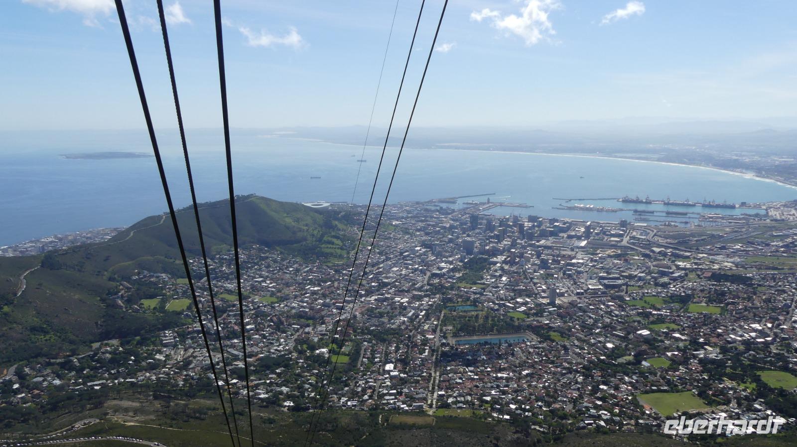 Kapstadt vom Tafelberg 