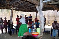 gemeinsames Singen und Tanzen zum Abschluss