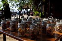 Mahangu Safari Lodge am Okawango - Solarlampen