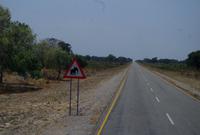 On the road im Caprivistreifen