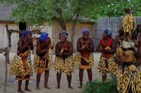 Besuch im Kulturdorf der Mashis - Musik und Tanz