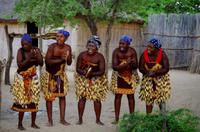 Besuch im Kulturdorf der Mashis - Musik und Tanz