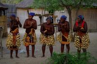 Besuch im Kulturdorf der Mashis - Musik und Tanz