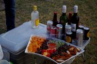 Bootsfahrt im Kwando-Delta -  Sundowner-Time