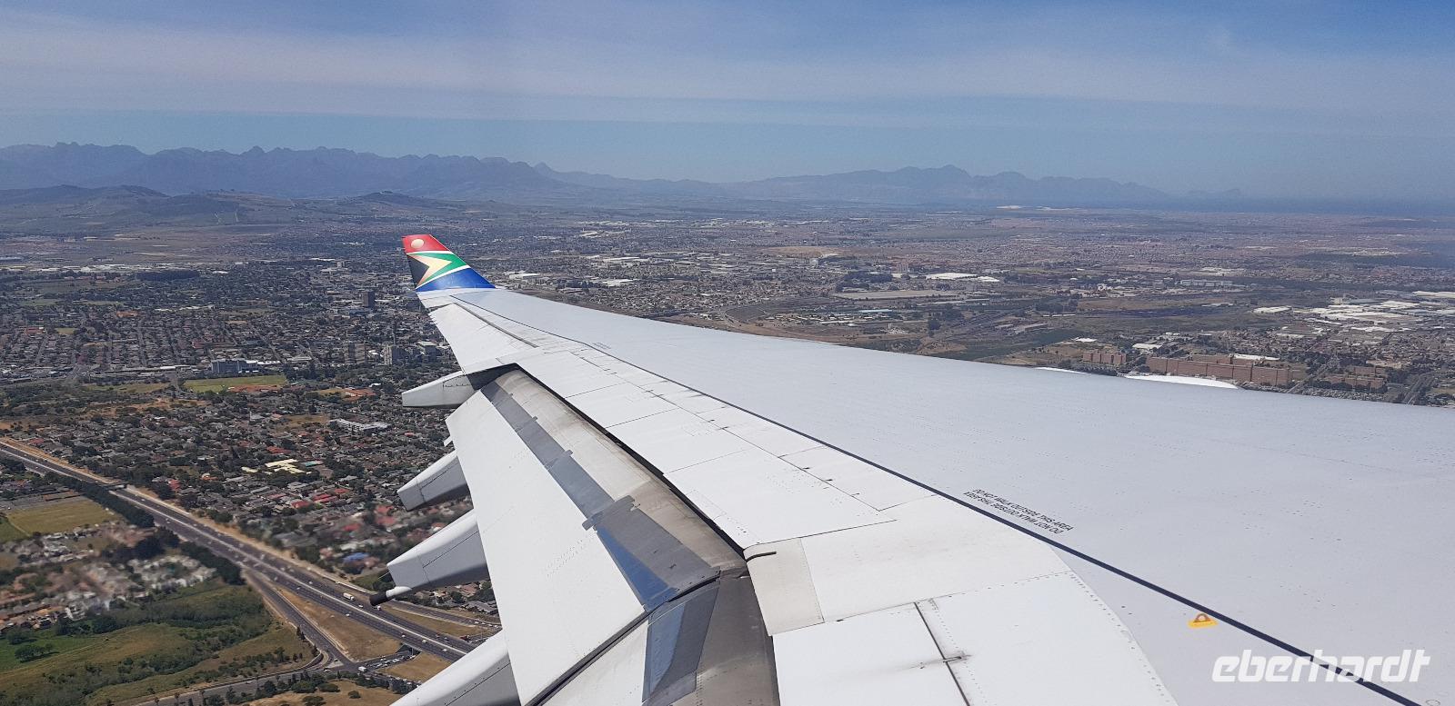 Anreise nach Südafrika