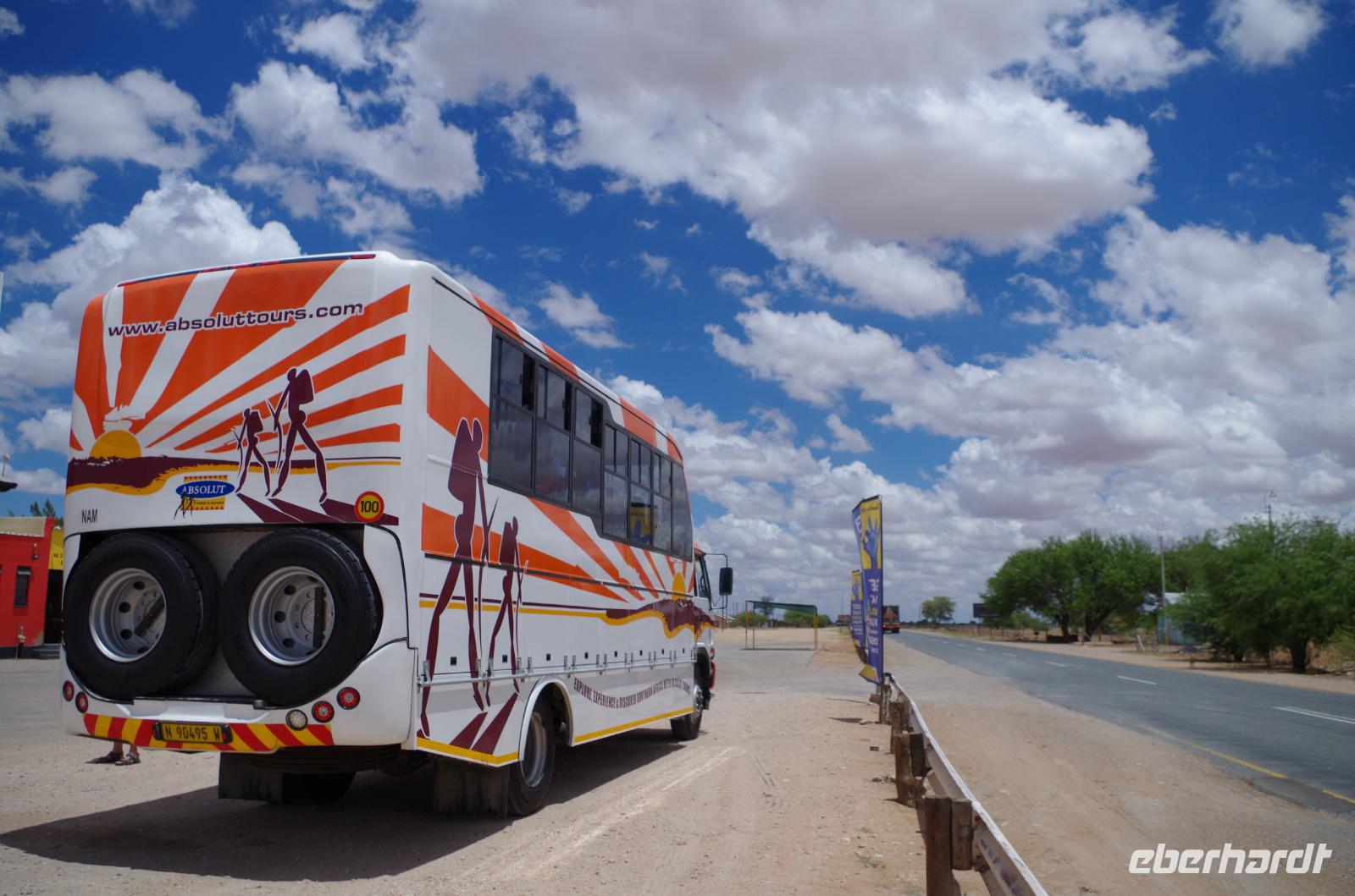 Unterwegs in Namibia - Safaritruck