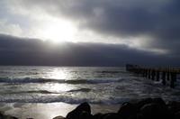Swakopmund - Sonnenuntergang am Atlantik