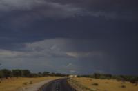 Unterwegs in Namibia - Gewitter