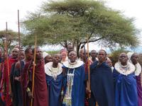 Ngorongoro Nationalpark - Besuch bei den Massai