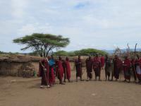 Ngorongoro Nationalpark - Besuch bei den Massai
