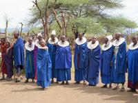 Ngorongoro Nationalpark - Besuch bei den Massai