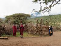 Ngorongoro Nationalpark - Besuch bei den Massai