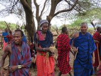 Ngorongoro Nationalpark - Besuch bei den Massai