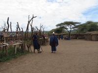 Ngorongoro Nationalpark - Besuch bei den Massai