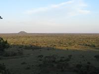 Serengeti - Serengeti-Simba-Lodge - Blick von den Hütten 