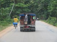 Rückfahrt zum Resort - Impressionen am Straßenrand