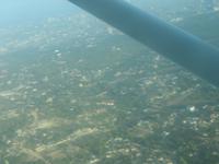 Abschied von Sansibar -Rückflug - Anflug auf Daressalaam