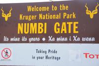 Eingang Krüger Nationalpark
