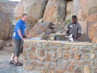 ... aber die Bar ist noch auf