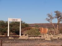 stillgelegte Bahnstation