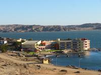 Blick von der Felsenkirche Lüderitz Nesthotel