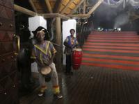 Abendessen im Indaba Hotel