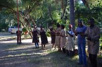 Namibia - Empfang in der N`Kwazi Lodge
