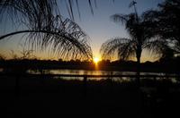 Namibia - Sonnenuntergang am Kavango