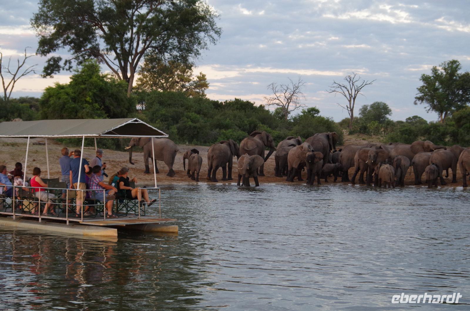 Bootsfahrt auf dem Kavango