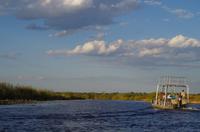 Bootsfahrt auf dem Kwando 