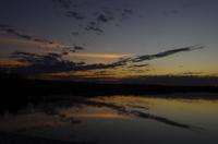 Sundowner auf dem Chobe