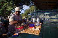 Botswana - Pirschfahrt im Chobe Nationalpark - Kaffeepause